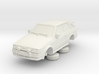 1-64 Ford Escort Mk4 2 Door Rs Turbo Whale Tail 3d printed 
