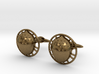 Bilbo's acorn cufflinks 3d printed 