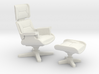 Eames Lounge Chair Inspired 3d printed 