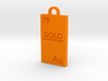 Gold Bar Pendant 3d printed 
