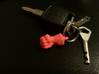 Fist Key Chain Charm 3d printed 