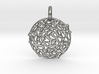 The Sun Pendant 3d printed The Sun is Silver
