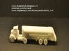 1/144 F-1 Fuel Trailer for Autocar Tractor 3d printed 