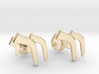 Hebrew Monogram Cufflinks - "Reish Yud Reish" 3d printed 