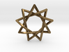 9 Pointed Penrose Star 1.2" 3d printed 