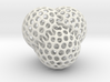 4 intersecting spheres 3d printed 