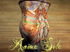 "Anima Sola" Vase 3d printed "Anima Sola" Colored Sandstone Vase