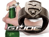 GI Joe Ring - Bottle Opener band or regular  3d printed 