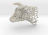 Voronoi Cow's Head 3d printed 