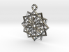 12 pointed star earring 3d printed 
