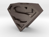 Superman Logo Bead 3d printed 