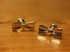 Bow Tie Cufflinks 3d printed 