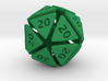The D20 of Evil 3d printed 