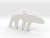 The Sneaky Polar Bear 3d printed 