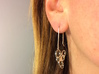 Exhale Bubble Earrings 3d printed 