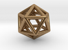 0601 Icosahedron E (a=10mm) #001 3d printed 