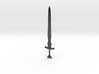 Skyrim Steel Sword 3d printed 