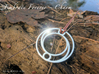 Embrace Forever™ - pendant (precious metal) 3d printed 