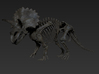 Triceratops Skeleton 3d printed 
