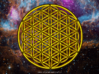 Flower Of Life - Large 3d printed Artist impression of the Flower of life