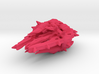 Colour Swarm Battleship 3d printed 