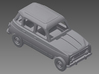 Renault 4 Hatchback 1:160 scale (Lot of 6 cars) 3d printed 