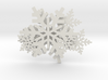 Snowflake  3d printed 
