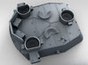 1/700 16"/45 MKI HMS Nelson Turrets 1943 3d printed 3d render showing X Turret detail