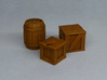 Miniature Crates 3d printed 