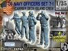 1-35 USN Officers Carrier Island Set7-1 3d printed 