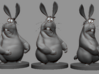FAT RABBIT 3d printed inside the software