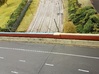 OO Scale Concrete Motorway Barrier 12m long 3d printed 