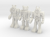 Waruders at Attention, 3 35mm Minis 3d printed 