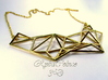  Necklace the Polygon 3d printed 