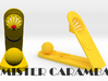 Slingshot catapult Mister Caramba game 3d printed Mister Caramba catapult slingshot