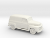 1/87 1948-50 Ford F 1 Panel Truck 3d printed 