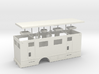 1/50th Hydraulic Fracturing data van body single a 3d printed 