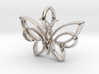 Celtic Butterfly Keychain. 3d printed 