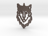 Wolf Pendant 3d printed 