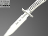 Training Knife (29cm) 3d printed The training knife rendered