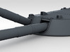 1/350 RN 13.5" MKV Guns x5 HMS Orion Moveable 3d printed 3d render showing moveable barrel