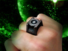 Green Lantern Ring 1.95cm diameter  3d printed 