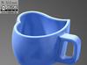 Heart Mug 3d printed 