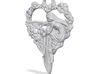 Maiden-of-the-heart-pendant-valentines-comp-entry- 3d printed 
