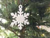 Snowflake Ornaments - One Dozen Small 3d printed Example of one of the ornaments
