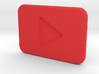 Youtube Play button 3d printed 
