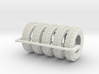 1-24 Land Rover 750x16 Tire Set4 3d printed 