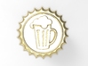 Beer Cap Ring G 3d printed 