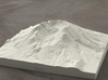 6'' Mt. St. Helens, Washington, USA, Sandstone 3d printed Radiance rendering of model from north