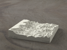 4'' Grand Canyon, Arizona, USA, Sandstone 3d printed Radiance rendering of model, looking toward the west.